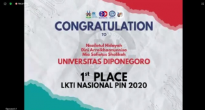 1ST PLACE LKTI NASIONAL PIN 2020 (2)
