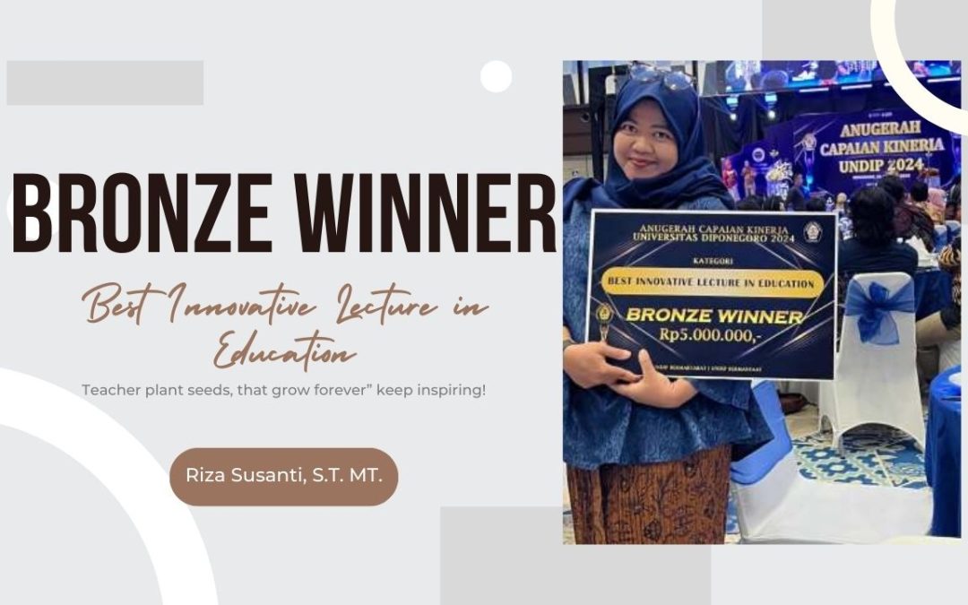 Undip Vocational School Lecturer, Riza Susanti, Receives Prestigious Award for Achievement and Innovation in Education